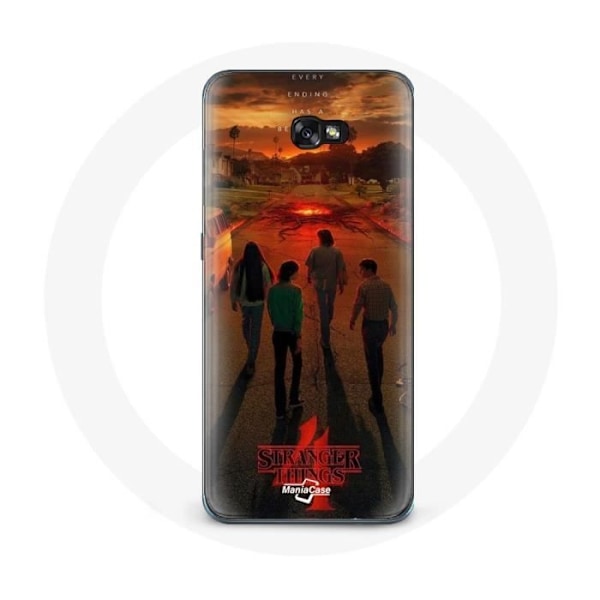 Coque för Samsung Galaxy A5 Stranger Things Säsong 4 Affisch Konst Utrustning av den Nya Teorin