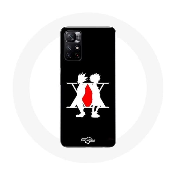 Coque - Hunter x Hunter - Xiaomi Redmi Note 11s 5G - Blød - Sort - Manga Logo Svart