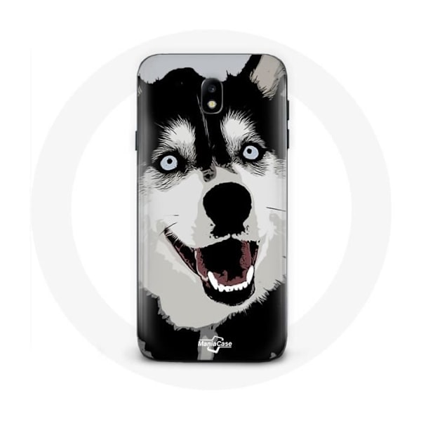 Skydd för Samsung Galaxy J5 2017 Siberisk Husky Blå Ögon