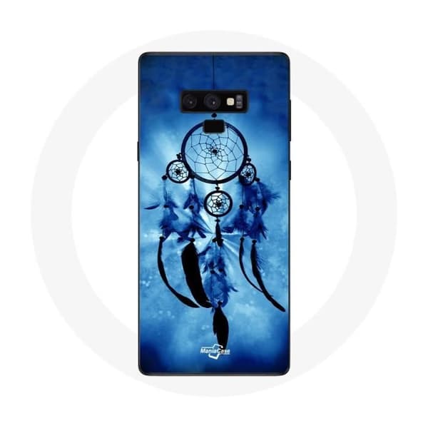 Cover - Samsung - Galaxy Note 9 - Drømmefanger - Blød - Syntetisk beskyttelse Blå