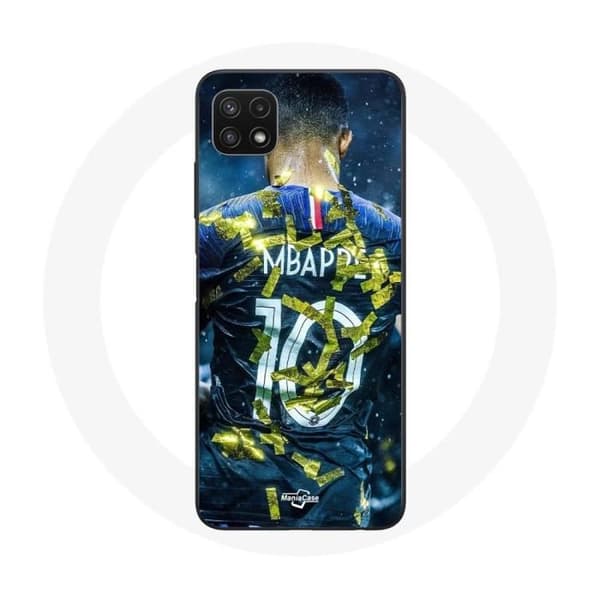 Coque pour Samsung Galaxy A22 5G Mbappé Jalkapallo