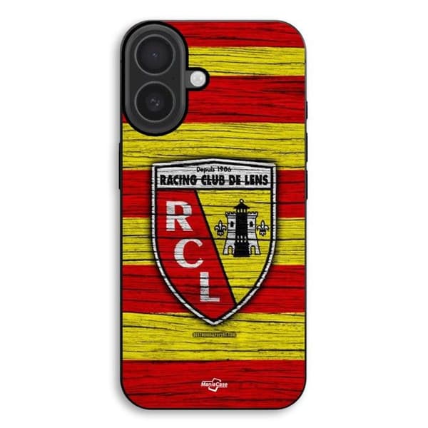 Coque til iPhone 17 rcl linse original gul og rød svart