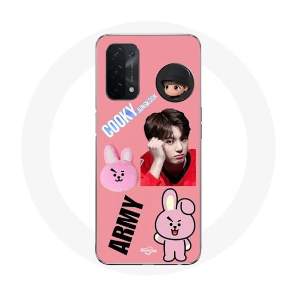 Coque för Oppo A74 BTS Bangtan Boys BT21 Cooky Jungkook ARMY