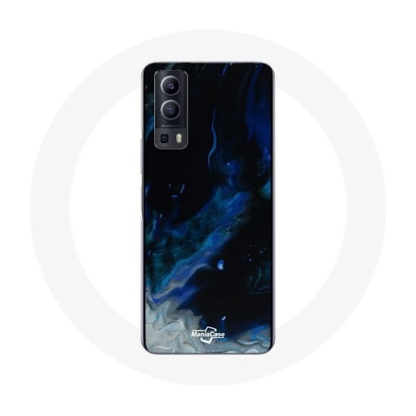 Coque Vivo Y72 Bakgrund Blå