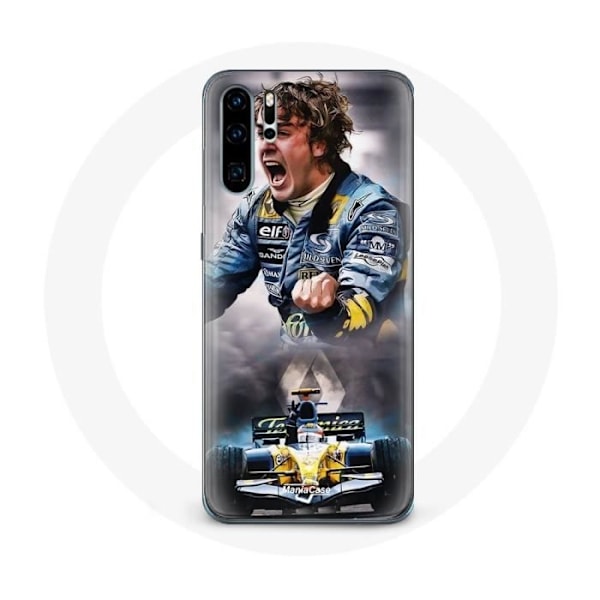 Coque för Samsung Galaxy P30 Pro Fernando Alonso F1-förare