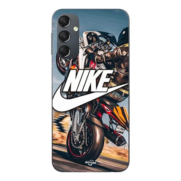 Coque - Nike - Samsung Galaxy A24 - Vit Logotyp - Mjuk - Daglig Skydd Vit