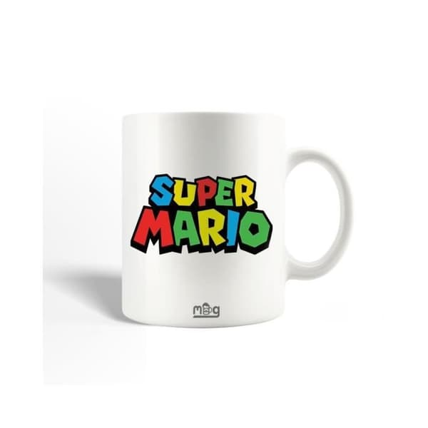 Mug - Super Mario - Logotyp - Keramik - 30cl - Diskmaskinssäker