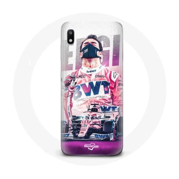 Skyddshölje för Samsung Galaxy A10 Formel 1 Sergio Pérez Formel 1-förare