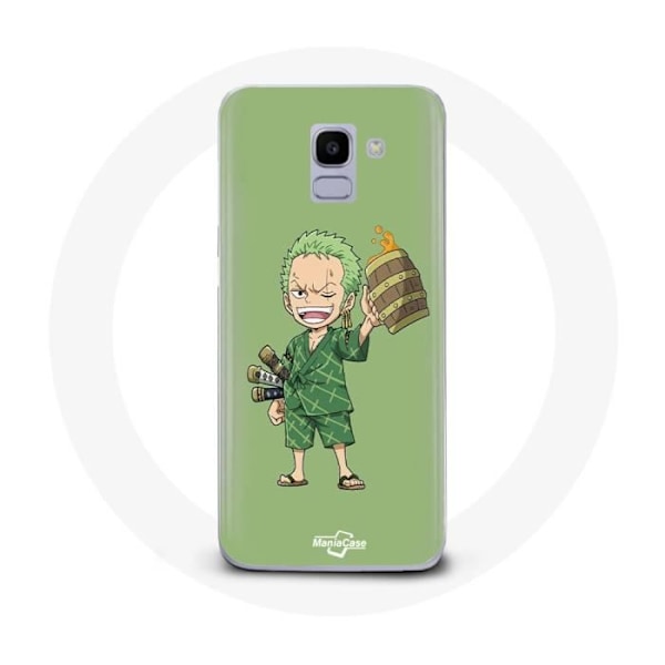 Coque för Samsung Galaxy J6 2018 One piece Manga Roronoa Zoro