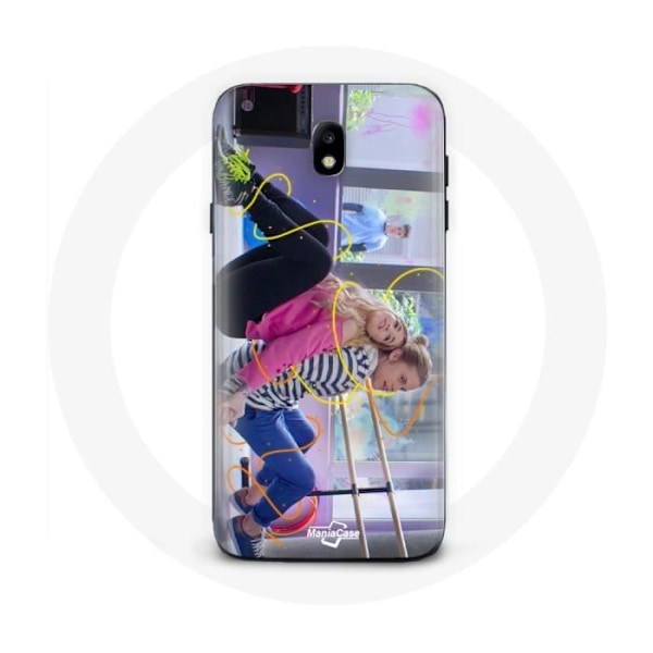 Skydd för Samsung Galaxy J7 2017 Fortsätt Dina Drömmar Mía Cáceres och Juanma Portolesi