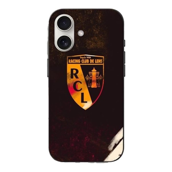 Iphone 16 Plus kuori rcl linssi oranssi musta tausta