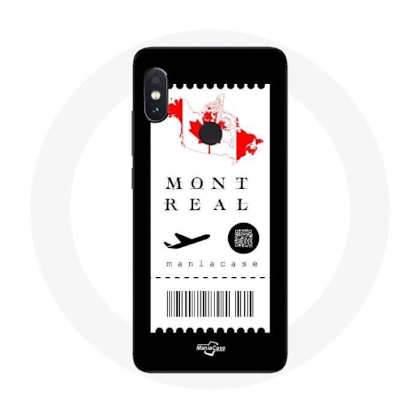 Skydd för Xiaomi Redmi Note 5 Pro Flygbiljett Montreal Kanada