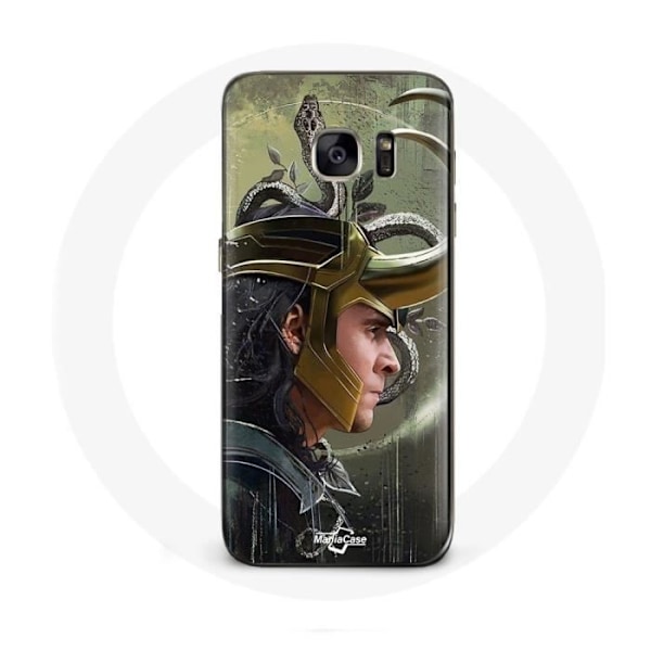 Coque för Samsung Galaxy S7 Edge Loki Thor Ragnarok med hörlurar Fanart Säsong 1