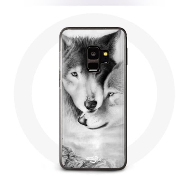 Coque för Samsung Galaxy S9 plus Varg Duo djur