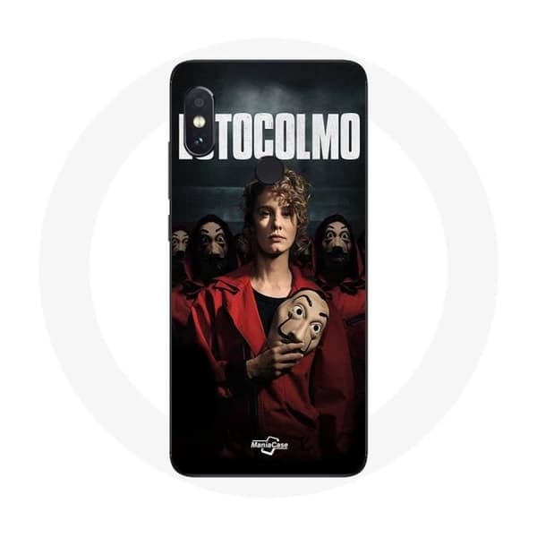 Xiaomi Redmi Note 5 Pro suojakuori La casa de papel Estocolmo