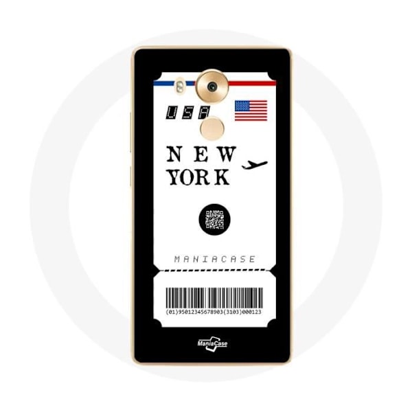 Skydd för Huawei Mate 8 Flygbiljett New York