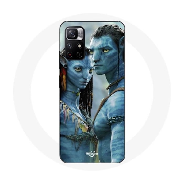 Coque Maniacase för Redmi Note 11 5G Avatar Neytiri och Jake Säsong 2 Vägen av vatten Trailer 2022