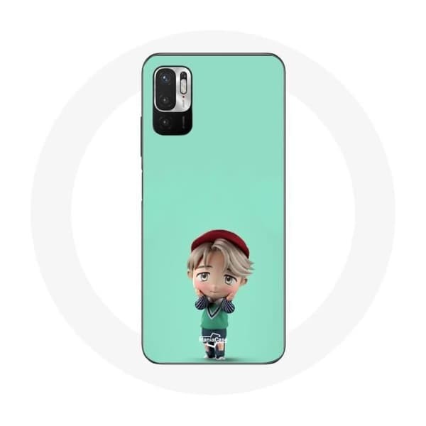 Coque Xiaomi Redmi Note 10T 5G BTS TinyTAN Animaatio Jimin varten