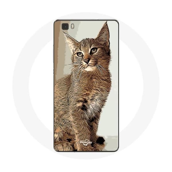 Cover til Huawei P8 Lite Siamesisk Katte Race