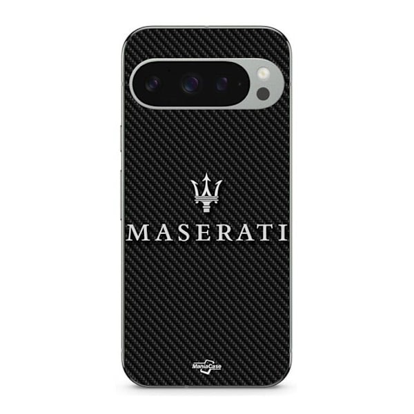 Coque - MANIACASE - Google Pixel 9 Pro XL - Silikon - Mjuk - Kolvit Svart