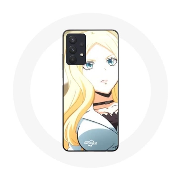 Coque - Maniacase - Samsung Galaxy A32 5G - Death Note - Silikon - Svart svart
