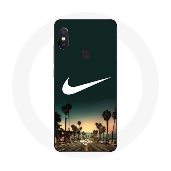 Coque - Nike - Xiaomi Redmi Note 5 AI Dual Camera - Mjuk - Palm Miami - Grön