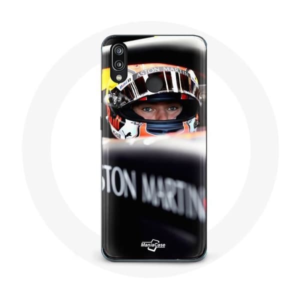 Cover - Huawei - P20 Lite - Formel 1 - Max Verstappen - Blød - Sort