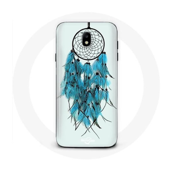 Coque för Samsung Galaxy S5 Drömfångare Blå Vit Botten