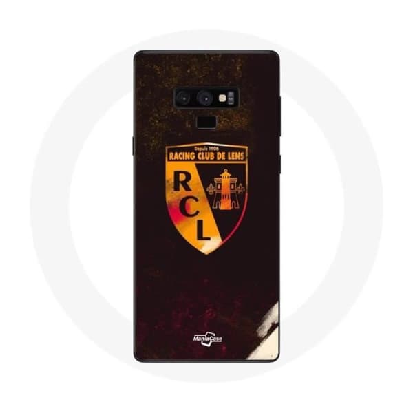 Cover - RCL - Samsung Galaxy Note 9 - Blød - Orange - Sort - Linse Orange, Svart