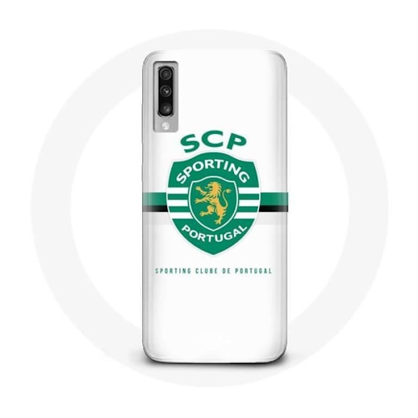 Coque Samsung Galaxy A70 scp Sporting Portugal bakgrund vit