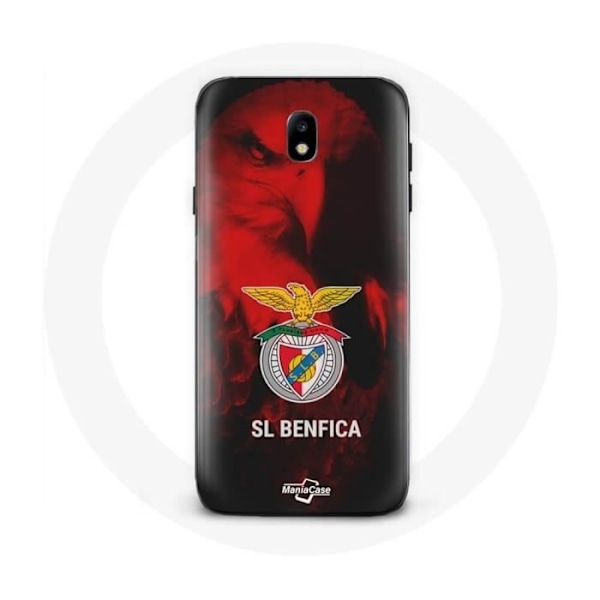 Coque - Maniacase - Samsung Galaxy J7 2017 - Svart - Mjuk - Örn Svart
