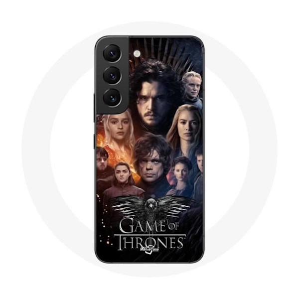 Coque för Samsung Galaxy S22 Game of Thrones Säsong 8 Järntronen Crew Logotyp
