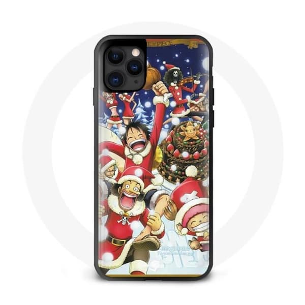 Coque för Iphone 12 Mini One Piece Christmas Day Anime Manga