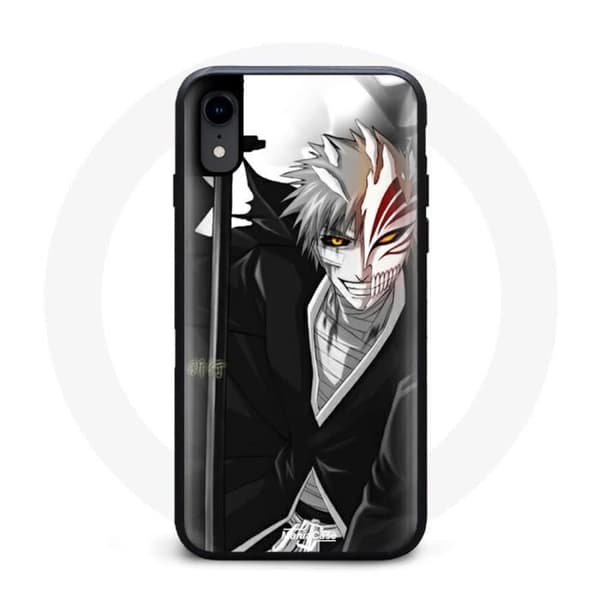Silikonecover - Bleach - Iphone XR - Sort - Manga - Unisex
