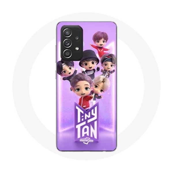 Coque för Samsung Galaxy A33 5G BTS TinyTAN Animation Affisch RM Jin Suga J-Hope Jimin Jungkook Och V