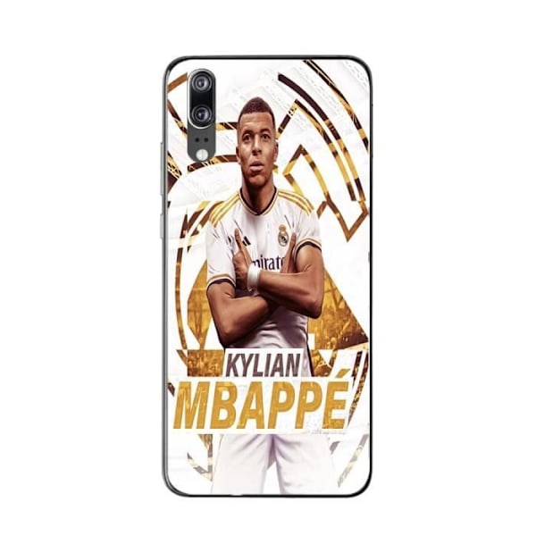 Coque Maniacase för Huawei P20 Kylian Mbappe Real Madrid tapet firande