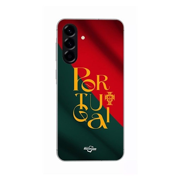 Coque för Samsung Galaxy A36 Portugal flagga Maniacase Svart