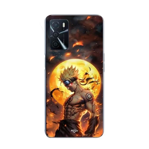 Coque Maniacase til Oppo A16 mørk naruto måne 3D