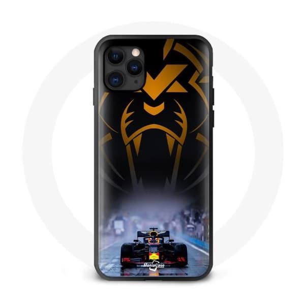 Coque - Formula 1 - iPhone 12 Pro - Kova - Musta - Sebastian Vettel
