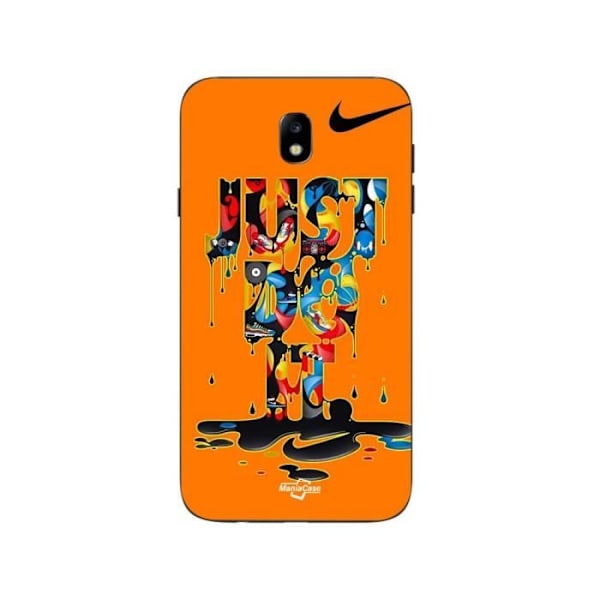 Coque - Maniacase - Samsung Galaxy J7 2018 - Graffiti - Mjuk - Flerfärgad Flerfärgad