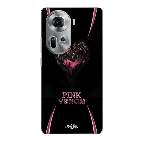 Coque för Oppo Reno 11 5g blackpink pink venom Maniacase Svart