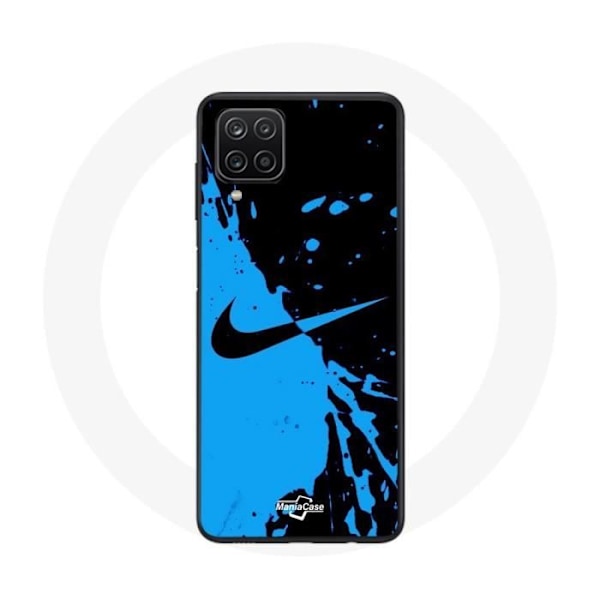 Coque för Samsung Galaxy A42 5G Nike Logotyp Blå och Svart