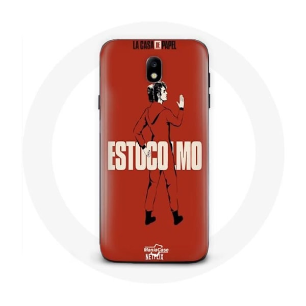Coque för Samsung Galaxy J5 2017 La Casa De Papel Estocolmo teckning