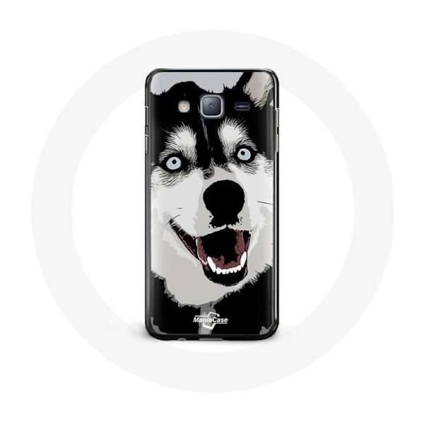 Coque för Samsung Galaxy J5 Siberian Husky Blå Ögon