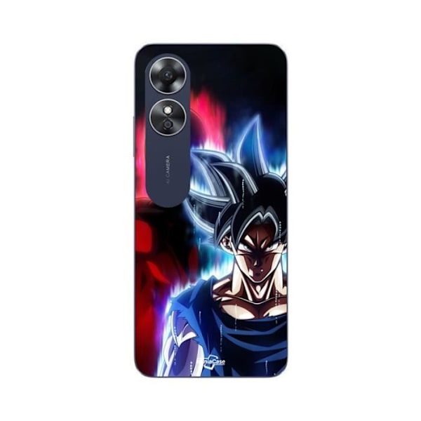 Coque Oppo A17 Dragon ball z super front svart Maniacase