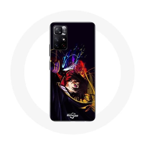 Kuori - Xiaomi - Redmi Note 11s 5G - Code Geass Lelouch - Pehmeä - Anime - Valkoinen