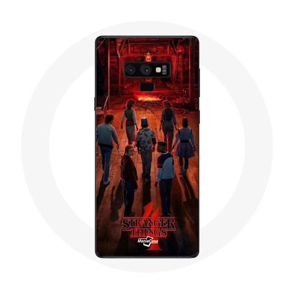 Coque för Samsung Galaxy Note 9 Stranger Things Affisch Utrustning Fan Art Säsong 4