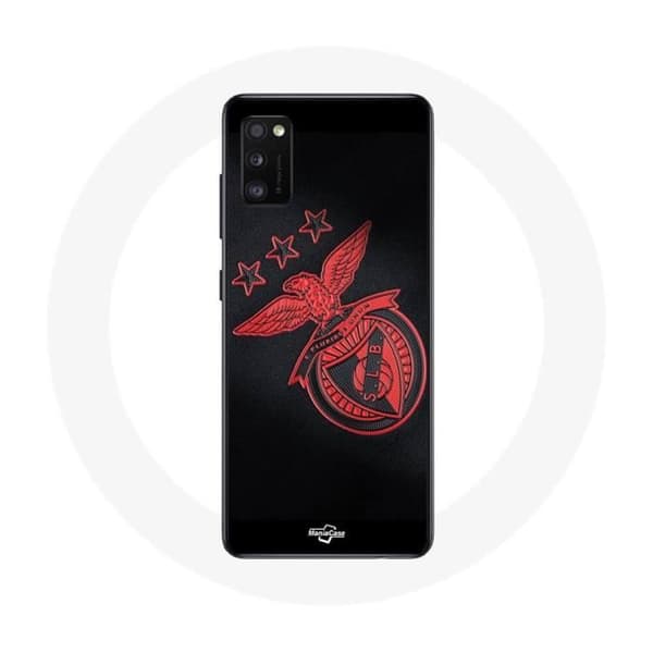 Coque - maniacase - Galaxy A41 - Sort - Blød - Benfica Svart