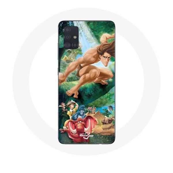Coque - Samsung - Galaxy A51 - Tarzan Film affisch - Mjuk - Syntetiskt skydd