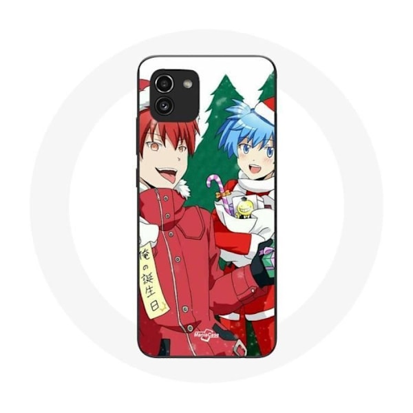 Coque för Samsung Galaxy A03 Karma och Nagisa Assassination Classroom Anime juldagen